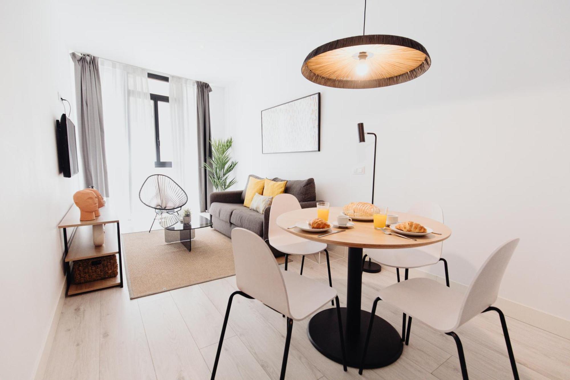 Aspasios Atocha Apartments Madrid Oda fotoğraf