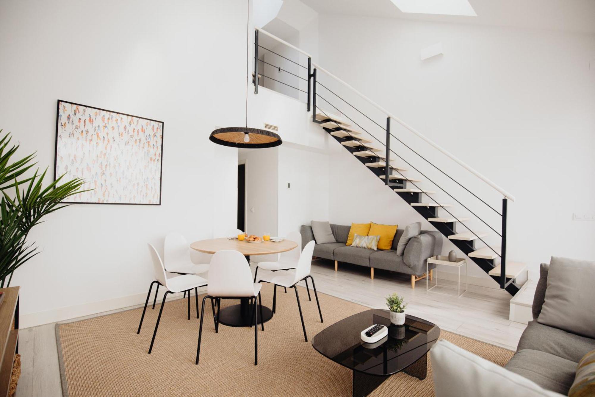 Aspasios Atocha Apartments Madrid Oda fotoğraf